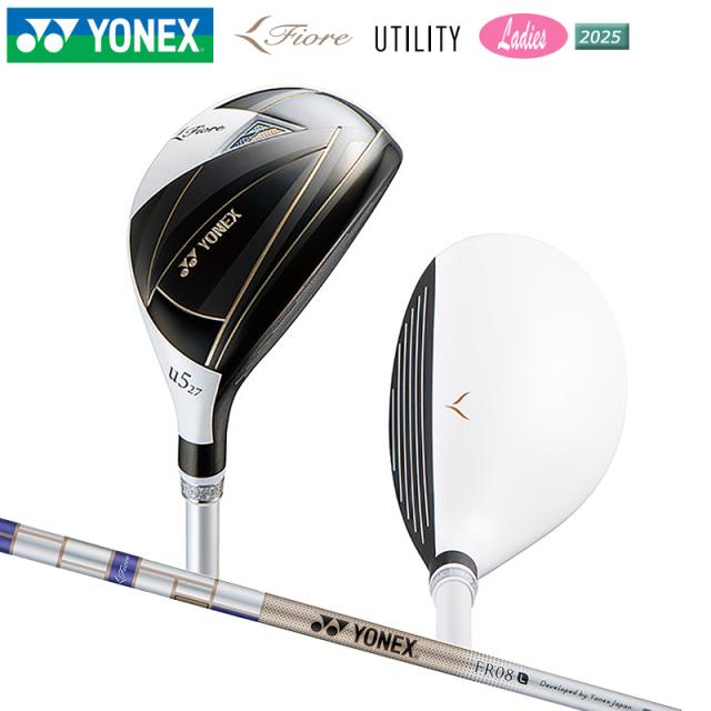 ヨネックス (YONEX) 2025 フィオーレ (Fiore) レディース ユーティリティ 右用 FR08 カーボンシャフト 縦溝