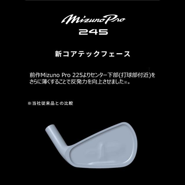 ミズノ (MIZUNO) Mizuno Pro 241 + 245 コンボアイアン 6本組 (#5-#6/
