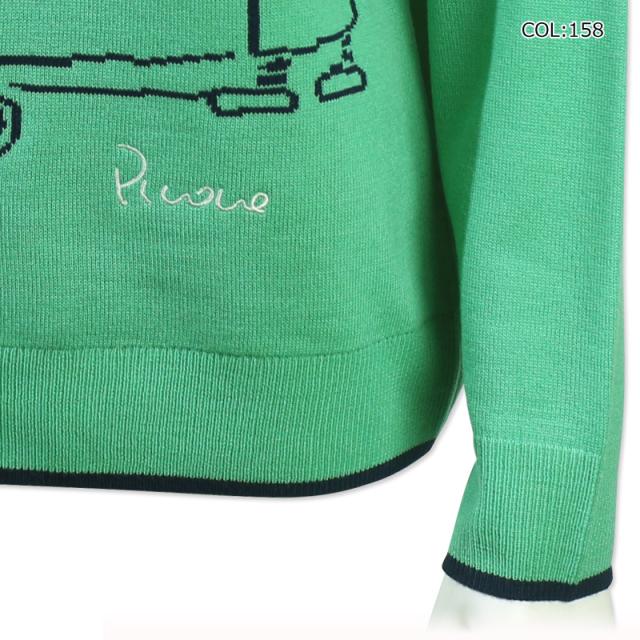 Picone Club 自転車刺繍 ハイネックセーター サイズM Picone Club 自転車刺繍 ハイネックセーター サイズM ピッコーネ