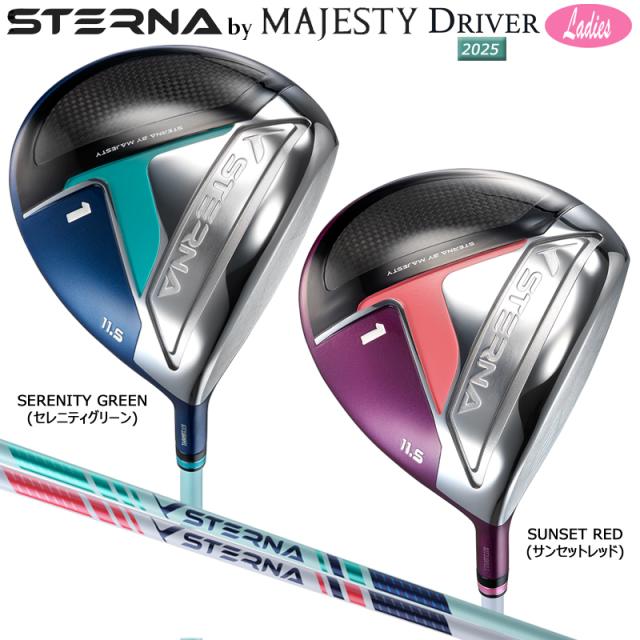 マジェスティ ゴルフ(MAJESTY GOLF) 2025 スターナ (STERNA) レディース ドライバー 右用 FRY FAR STERNA BY MAJESTY カーボンシャフト