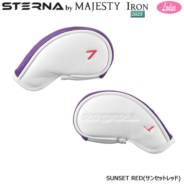 マジェスティ ゴルフ(MAJESTY GOLF) 2025 スターナ (STERNA) レディース アイアン 右用 7本組(#6-9.PW.AW.SW) FRY FAR STERNA BY MAJESTY カーボンシャフト
