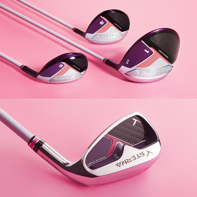 マジェスティ ゴルフ(MAJESTY GOLF) 2025 スターナ (STERNA) レディース アイアン 右用 7本組(#6-9.PW.AW.SW) FRY FAR STERNA BY MAJESTY カーボンシャフト