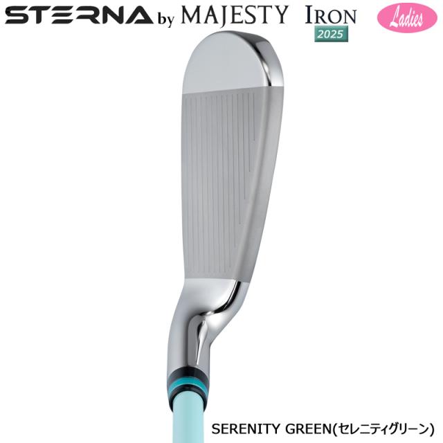 マジェスティ ゴルフ(MAJESTY GOLF) 2025 スターナ (STERNA) レディース アイアン 右用 7本組(#6-9.PW.AW.SW) FRY FAR STERNA BY MAJESTY カーボンシャフト