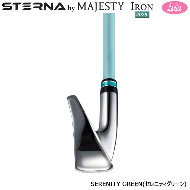 マジェスティ ゴルフ(MAJESTY GOLF) 2025 スターナ (STERNA) レディース アイアン 右用 7本組(#6-9.PW.AW.SW) FRY FAR STERNA BY MAJESTY カーボンシャフト