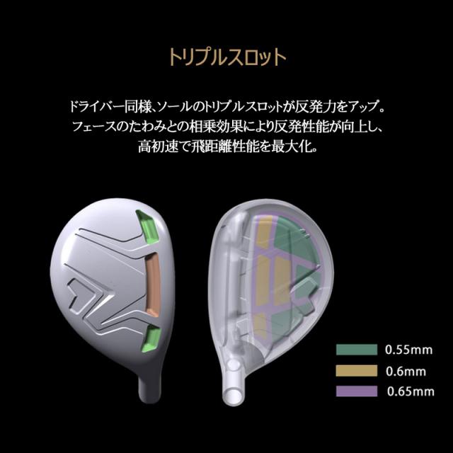 本間ゴルフ (ホンマ/HONMA) BERES 08 2021 (ベレス 08 アイズ) AIZU レディース ユーティリティー 右用 アーマック MX 2Star★★ カーボンシャフト 会津絵_6
