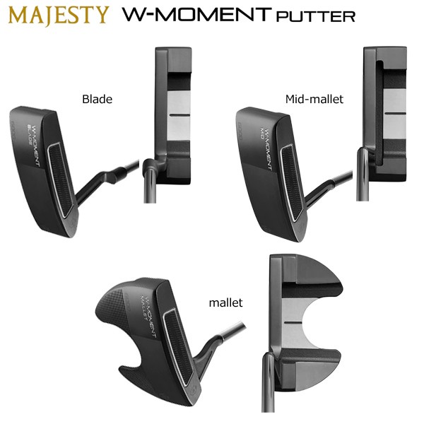 上品 マジェスティ Majasty MAJESTY W-MOMENT PUTTER ダブリュー