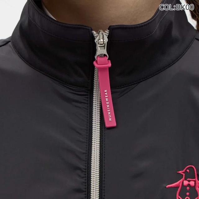 2025年秋冬モデル マンシングウェア Munsingwear MG5FSW22L レディース 長袖フルジップブルゾン ゴルフウェア スポーツウェア 秋冬_3