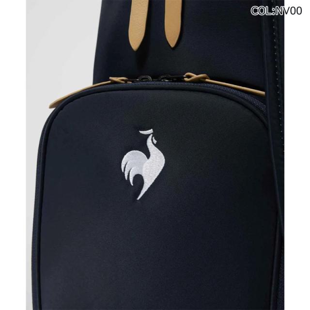 ルコック ゴルフ(le coq sportif GOLF) LG5FCB00M 9.5型(4.1kg) 47インチ対応 大口径 トラベルカバー一体型 ナイロン キャディバッグ ゴルフバッグ