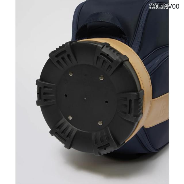 ルコック ゴルフ(le coq sportif GOLF) LG5FCB00M 9.5型(4.1kg) 47インチ対応 大口径 トラベルカバー一体型 ナイロン キャディバッグ ゴルフバッグ