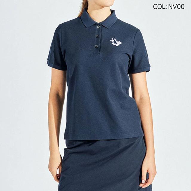 【ネコポス配送可能】マンシングウェア Munsingwear MG5SHS34L レディース 半袖 ポロシャツ ビッグロゴ ペンギン ゴルフウェア スポーツウェア 春夏_14