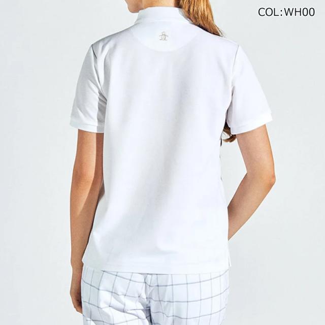 【ネコポス配送可能】マンシングウェア Munsingwear MG5SHS34L レディース 半袖 ポロシャツ ビッグロゴ ペンギン ゴルフウェア スポーツウェア 春夏_2