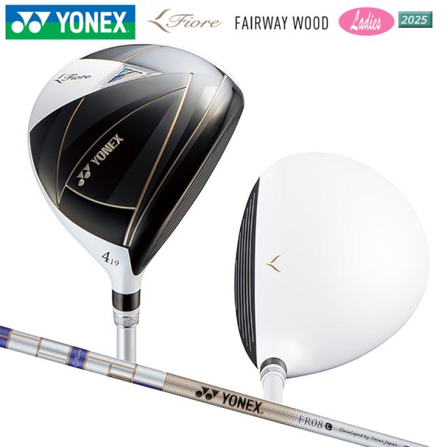ヨネックス (YONEX) 2025 フィオーレ (Fiore) レディース フェアウェイウッド 右用 FR08 カーボンシャフト 縦溝