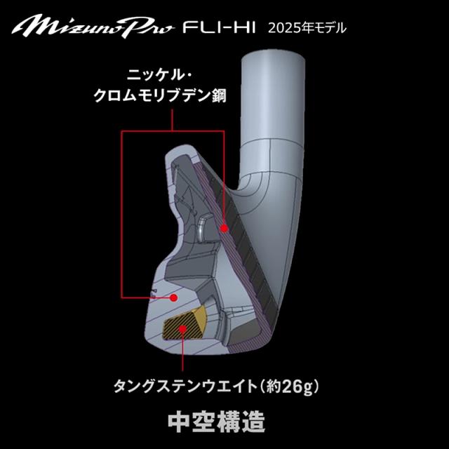 ミズノ (MIZUNO) Mizuno Pro FLI-HI (フライハイ) アイアン型ユーティリティ (ドライビングアイアン) N.S.PRO MODUS3 TOUR 105 スチールシャフト (S)