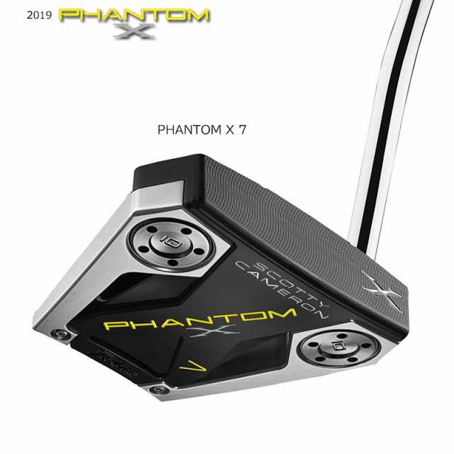 スコッティキャメロン (SCOTTY CAMERON) 2019 ファントム X 7 パター 右用 (2019 PHANTOM X 7)  USモデルの通販はau PAY マーケット - ファーストステージ | au PAY マーケット－通販サイト