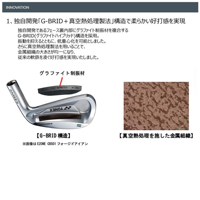 ヨネックス (YONEX) EZONE CB511 フォージド 単品 アイアン 右用 N.S.PRO MODUS3 TOUR105 スチールシャフト (S)