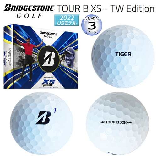 ブリヂストン ゴルフ Tour B Xs タイガーウッズ エディション 3ピース ウレタンカバー ゴルフボール 1ダース 12球入 Tiger Woods Edの通販はau Pay マーケット ファーストステージ