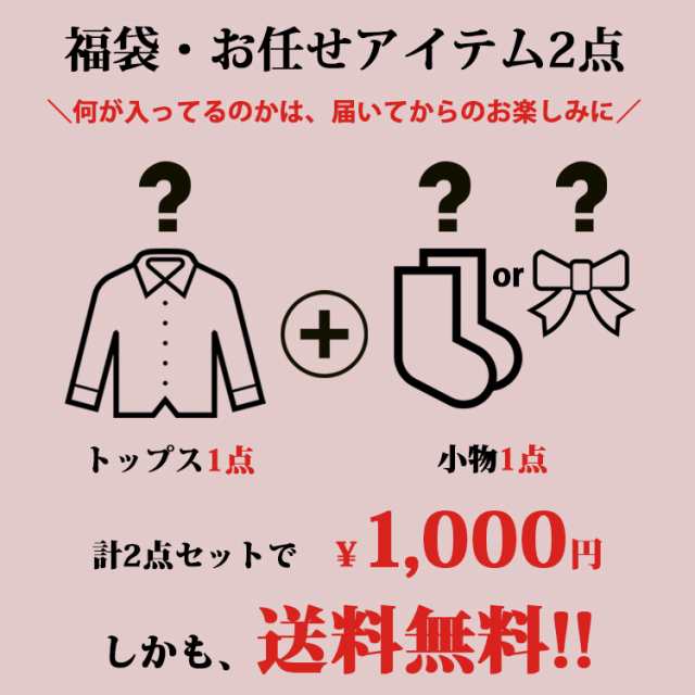 Offクーポン適用 ぽっきり 1000円 福袋 レディース 服 大感謝祭 2点入り ワンピース トップス ボトムス バッグ 財布 返の通販はau Pay マーケット Felmer フェルマー