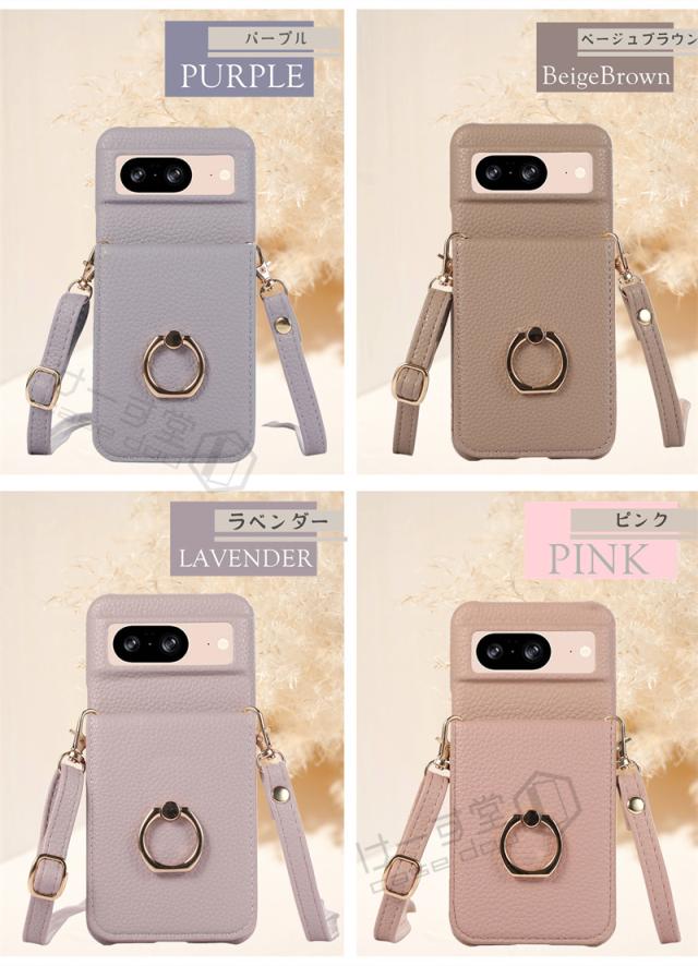 ミラー付き スマホケース ショルダー タイプ Google Pixel9a