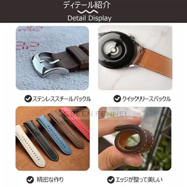 GARMIN Venu 3 バンド ガーミン Garmin Venu 3 替えバンド 本革 