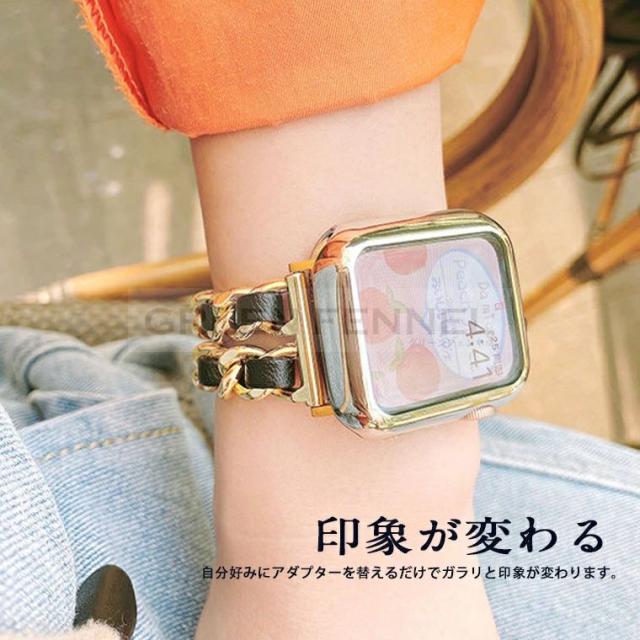 apple watch バンド レディース ステンレス Apple Watch7 バンド Apple Watch series 7 41mm 45mm Apple Watch SE series 44mm 42mm 40mm 38mm アップルウォッチ バンド 交換バンド レディース ステンレス おしゃれ ベルト 女性向け 腕時計 交換ベルト 替えベルド キレイ 腕時計用ベルト・バンド