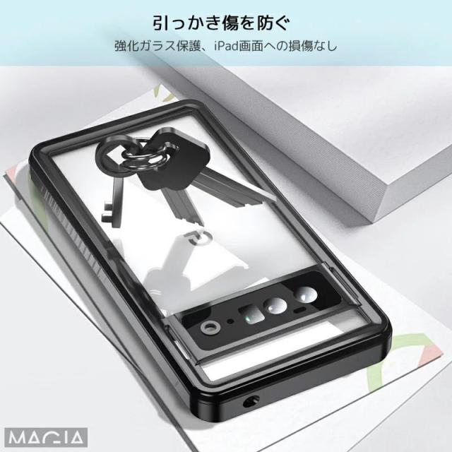 360°保護 完全防水 Google Pixel 7a 防水ケース 耐衝撃 防塵