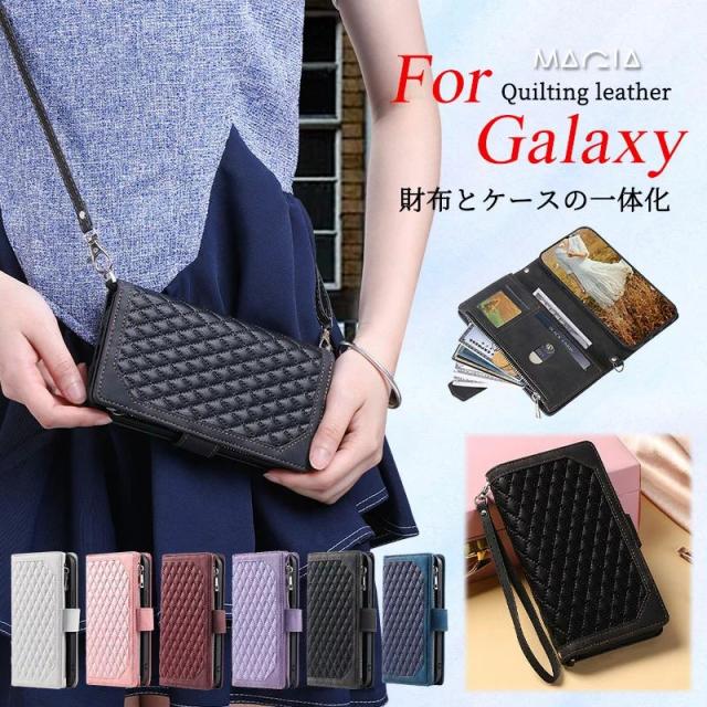 スマホケース ショルダー タイプ 手帳型 Galaxy A36 S25 S24FE