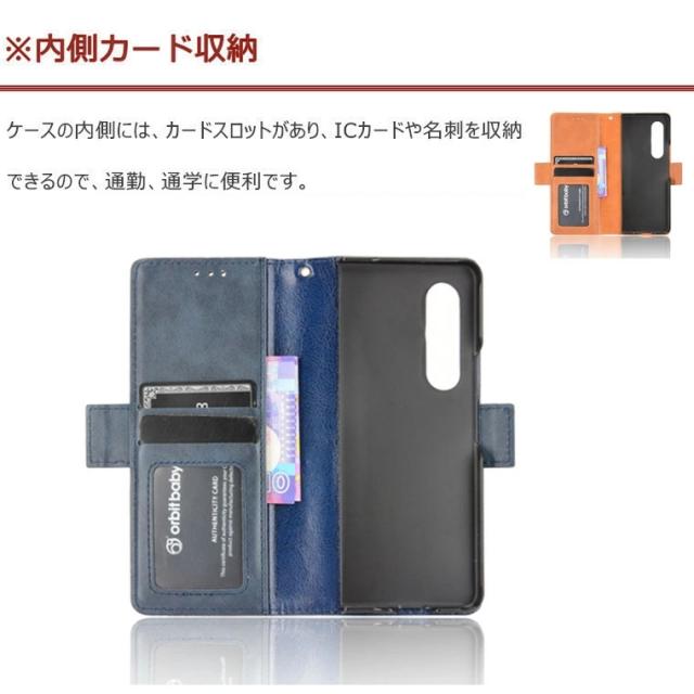Galaxy Z Fold5 ケース 手帳型 Samsung ギャラクシーZ Samsung Galaxy Z Fold5 ケース 本革 手帳型 カバー 耐衝撃 保護
