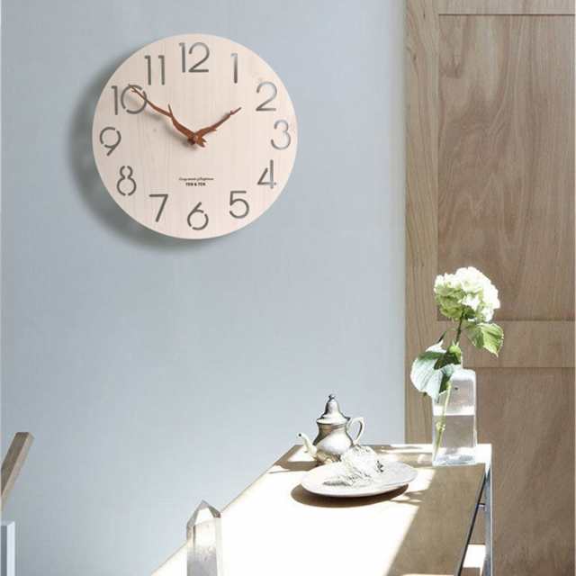 壁掛け時計 掛け時計 木製 掛け時計 おしゃれ 北欧 2021 木 枝 