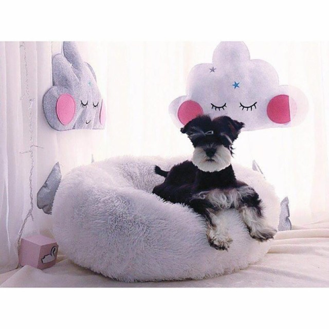 新型 猫 ベッド ペットベッド 洗える ソッフ 犬の家 猫用 犬用 猫ベッド 柔らかい 寒さ対策 暖かい 冬 ふかふか マット モコモコ かわい｜au  PAY マーケット