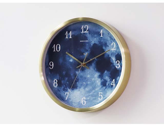 掛け時計 発光月型 壁掛け時計 静音 おしゃれ 壁飾り 発光 照明器具 家の装飾 寝室用 北欧 ジェネリック家具 インテリア 昼夜切り替え サの通販はau Pay マーケット もも屋