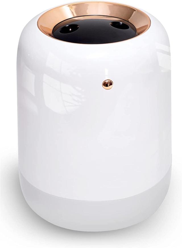 卓上 加湿器 小型 USB 充電式 静音 UV除菌 ダブルノズル 500ml 2022新登場 ダブルノズル UV除菌機能】 加湿器 卓上 USB 充電式