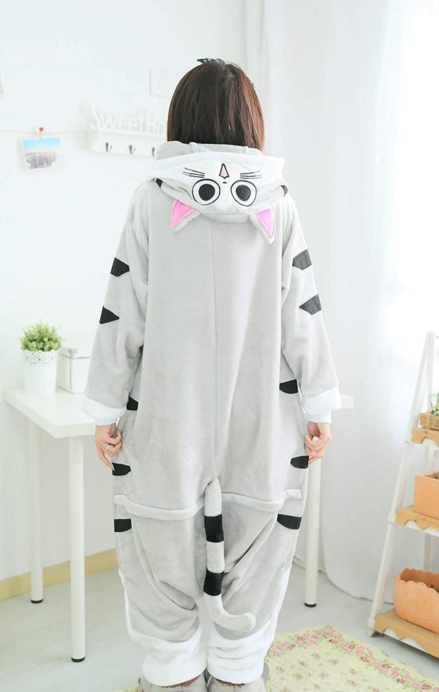 猫着ぐるみ パジャマ ルームウエア 動物 コスプレ コスチューム 仮装 ハロウィン クリスマス パーティー服 大人用 男女兼用 の通販はau Pay マーケット Global Shop