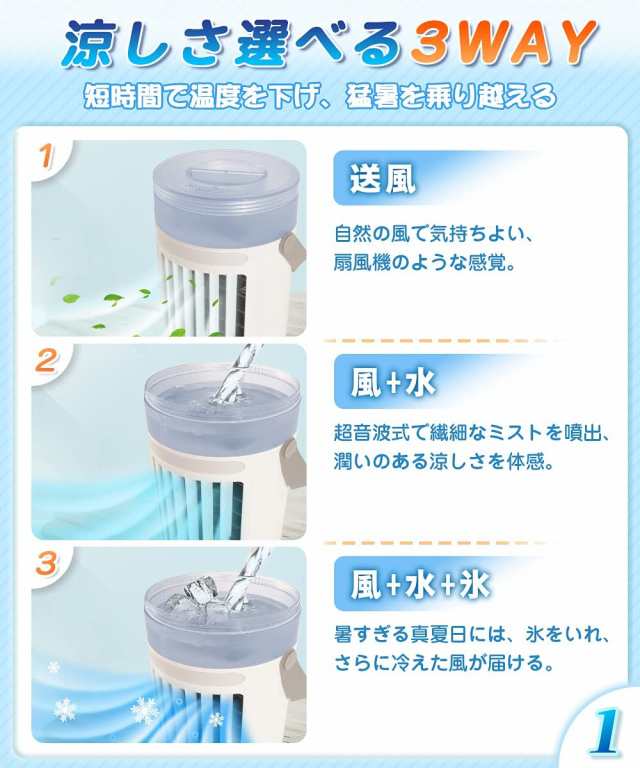 冷風機 冷風扇 卓上扇風機 扇風機 小型 冷風扇風機 卓上冷風機 れいふうき 強力 人気 小型クーラー れいふうせん 加湿 冷却  暑さ対策グッの通販はau PAY マーケット ＥＴＥＲＮＡＬ・ＪＵＳＴＩＣＥ au PAY マーケット－通販サイト
