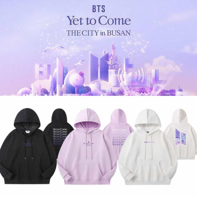 BTS(防弾少年団) BTS YET TO COME 韓流グッズ スウェット パーカー