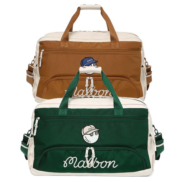 新品マルボンMalbonゴルフバッグ·ボストンバッグ　大容量 マルボン ゴルフ☆Malbon New Basic Boston Bag☆ボストンバッグ