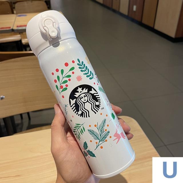 STARBUCKS スターバックス 水筒 500ml 魔法瓶 ステンレスボトル 桜