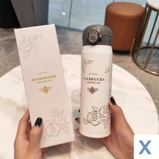 STARBUCKS スターバックス 水筒 500ml 魔法瓶 ステンレスボトル 桜