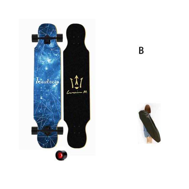 最終値下 ①マニーパッド スーパーロング スケートライト スケボー