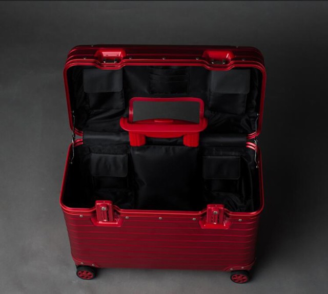 アルミ製スーツケース ロック搭載 機内持ち込み 全8色 トランク