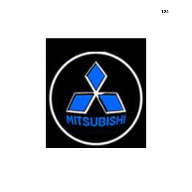 三菱 MITSUBISHI 投影 LEDウェルカムライト カーテシランプ ドアロゴライト 車外装 カーアクセサリ [並行輸入品]｜au PAY  マーケット