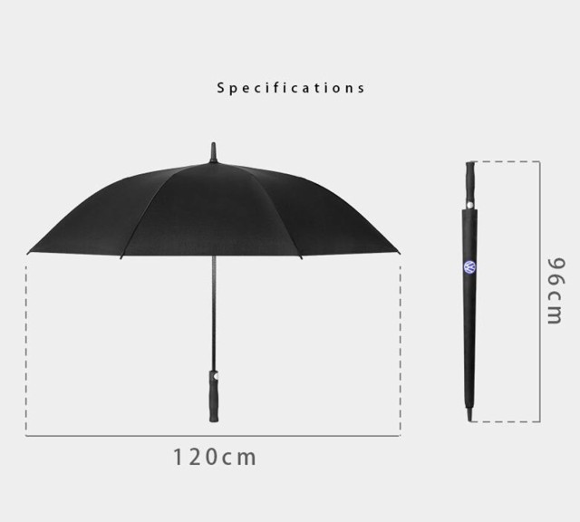 送料無料 BMW アンブレラ 長傘 雨傘 超撥水 紫外線遮蔽 UVカット 210T 梅雨対策 晴雨兼用 収納袋付き 車専用傘｜au PAY マーケット