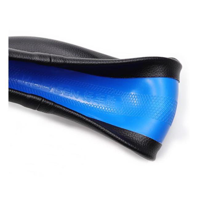 送料無料 BMW Mロゴ スポーツ ハンドルカバー 車内装 Mサイズ カーアクセサリ [並行輸入品] 牛革 ロゴ刺繍  送料無料 BMW Mロゴ スポーツ ハンドルカバー 車内装 Mサイズ カー