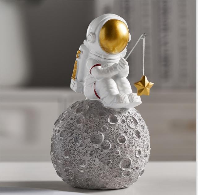 星を釣る人 置物 インテリア 宇宙飛行士 宇宙 diy おしゃれ 星々 星を釣る人 置物 インテリア 宇宙飛行士 宇宙 diy おしゃれ 星々