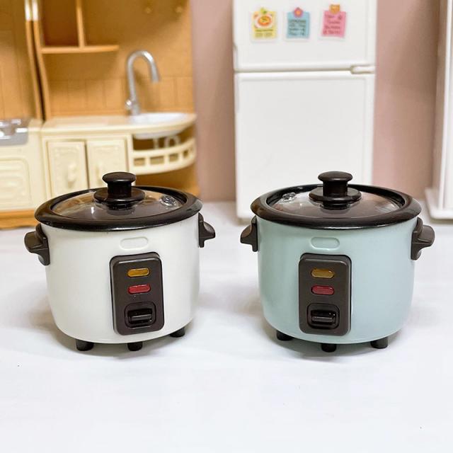 ミニチュア 雑貨 ジャー 炊飯器 電子ジャー 1/12 材料 キット