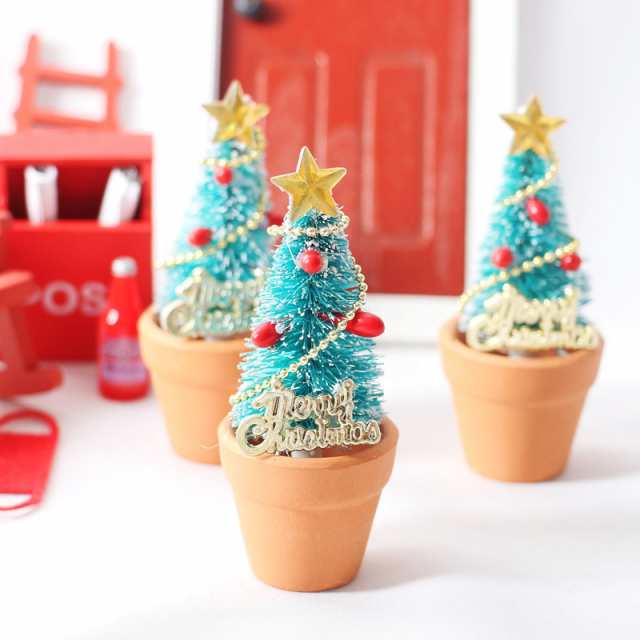 ミニチュア 雑貨 クリスマスツリー クリスマス ツリー ホビー 1/12