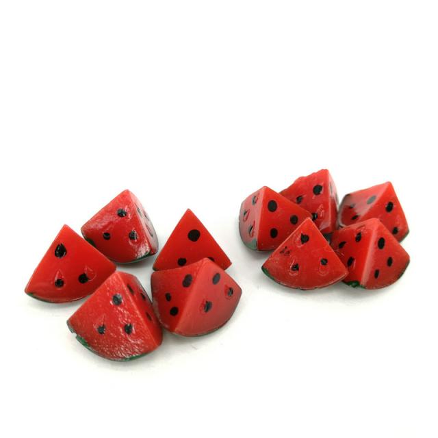 ミニチュア 雑貨 カットスイカ ドールハウス キット すいか 西瓜 バラ 