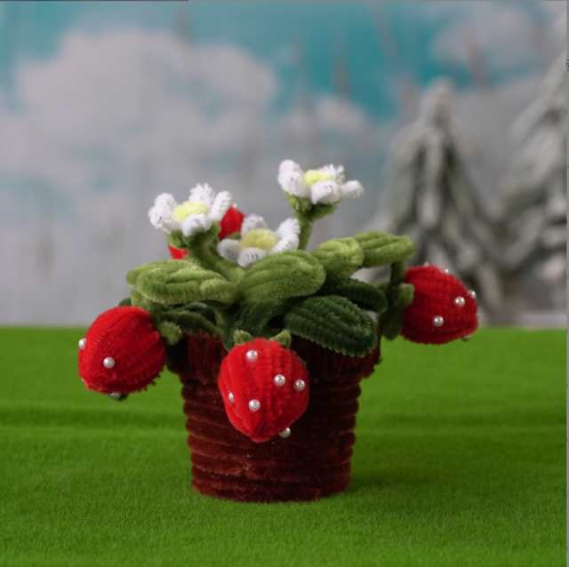 モールクラフト モールフラワー モール人形 DIY 手作り 花