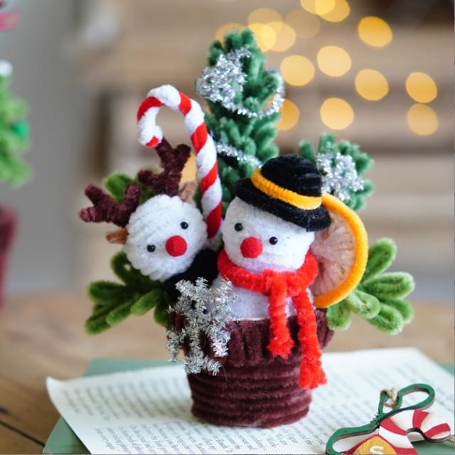 モールクラフト モールクリスマス サンタ クリスマスツリー モール人形