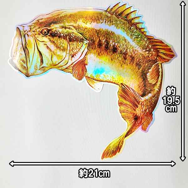 セール ホログラム ステッカー 釣り