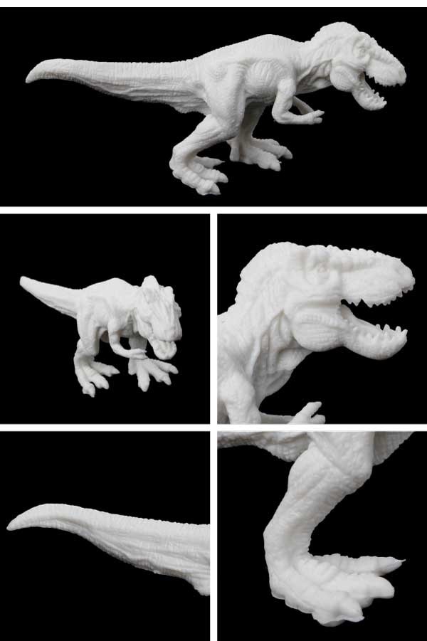 T.rex』 クレイアート 絵画 恐竜 フィギュア 3D アート